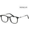 Glasses frame ML5137D 005 square horn rim Asian fit - MONCLER - BALAAN 1