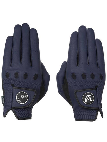 Rain Grip Gloves NAVY - MALBON GOLF - BALAAN 1