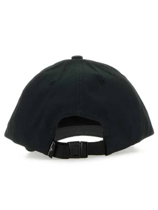 6 Panel Ball Cap Black - STONE ISLAND - BALAAN 4