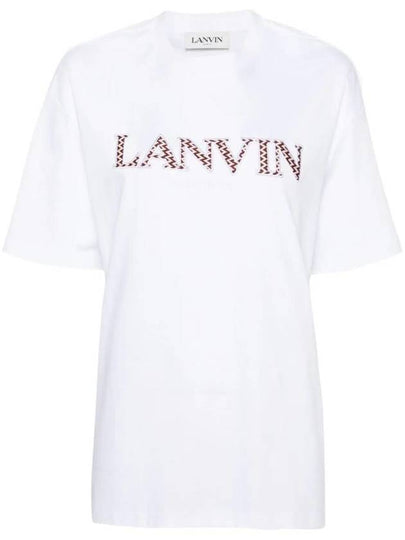 Short Sleeve T-Shirt RW TS0022 J207 P2401 WHITE - LANVIN - BALAAN 2