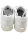 1E535L leather sneakers lettering white for display 230 35 5 - PRADA - BALAAN 4