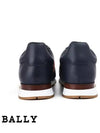 Astell Leather Low-Top Sneakers Navy - BALLY - BALAAN 3