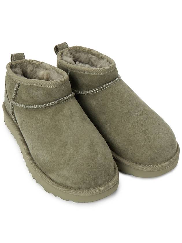 Women's Classic Ultra Mini Winter Boots Green - UGG - BALAAN 4