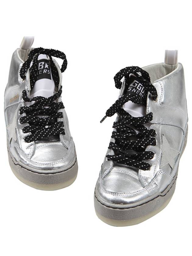 G27D224B1 Silver Flex High Tops - GOLDEN GOOSE - BALAAN 5