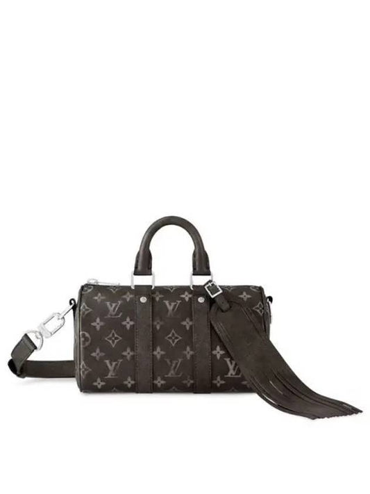 Keepall Bandouliere 25 Tote Bag Black - LOUIS VUITTON - BALAAN 2