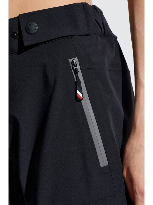 Jogging straight pants black - MONCLER - BALAAN 6