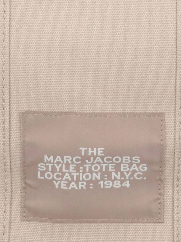 Logo Medium Canvas Tote Bag Beige - MARC JACOBS - BALAAN 5