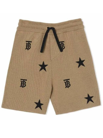 Kids Women s TB Knit Pants Beige 8047328 - BURBERRY - BALAAN 1