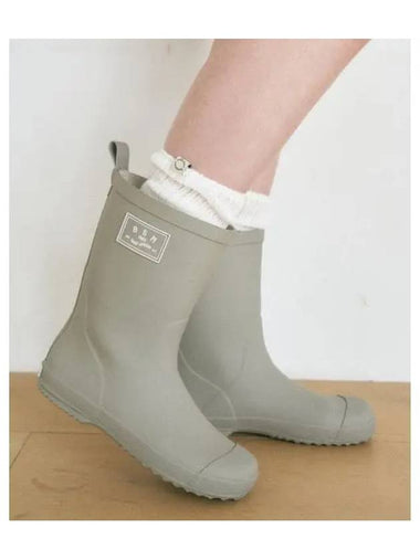 BSM RAIN BOOTS MID DOLPHIN GRAY - BENSIMON - BALAAN 1