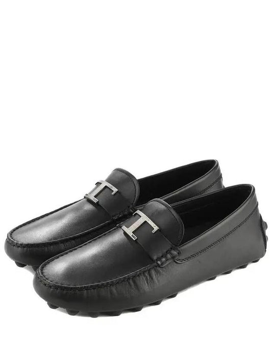 Men's Macro Rubber Driving Shoes Black - TOD'S - BALAAN 2