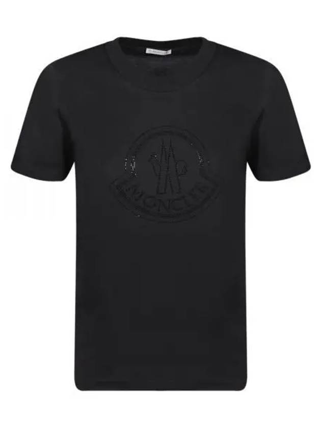 8C00034 829FB 999 Logo embroidery short sleeve t shirt - MONCLER - BALAAN 1