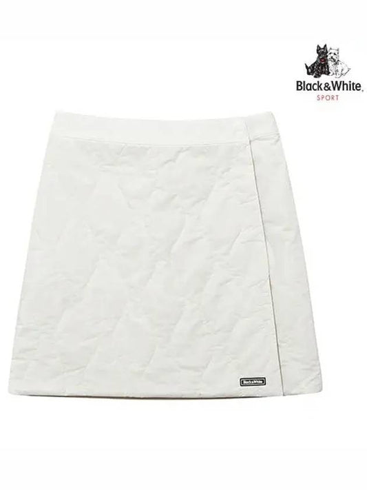 Women’s Reversible Wrap Skirt 4002LXSNWHITE - BLACK&WHITE - BALAAN 1