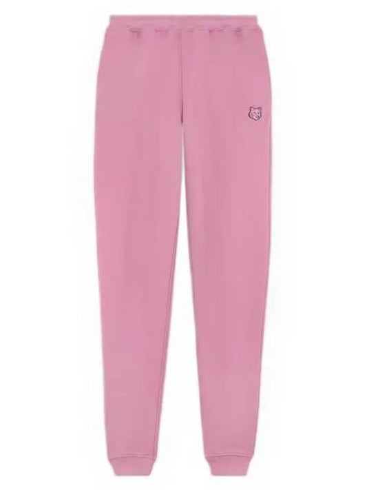 Bold Foxhead Patch Regular Jogger Track Pants Pink - MAISON KITSUNE - BALAAN 2