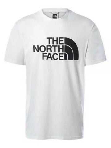 Men's Half Dome Cotton Short Sleeve T-Shirt White - THE NORTH FACE - BALAAN 1