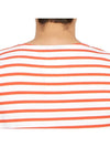 Levant Striped Sailor Short Sleeve T-Shirt Neju Sanguin - SAINT JAMES - BALAAN 8