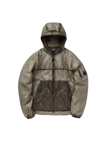 Nada Shell Hooded Jacket Grey - CP COMPANY - BALAAN 1