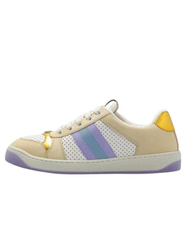 Street Nubuck Low Top Sneakers - GUCCI - BALAAN 1