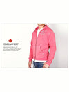 Wild Tough Zip Up Hoodie Pink - DSQUARED2 - BALAAN 5