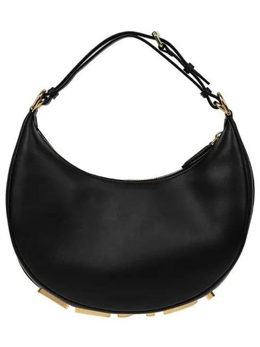 Fendigraphy Small Hobo Shoulder Bag Black - FENDI - BALAAN 2