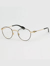 Eyewear Round Metal Glasses Gold - GUCCI - BALAAN 3