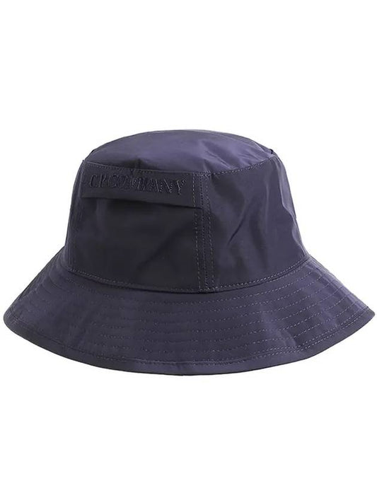Logo Nylon Bucket Hat Navy - CP COMPANY - BALAAN 1