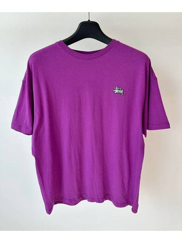 AU AUSTRALIA OFFSET GRAFFITI RELAXED T-SHIRT ST131007 PURPLE WOMENS - STUSSY - BALAAN 1