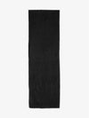 Double Silk Muffler Black - OUR LEGACY - BALAAN 2