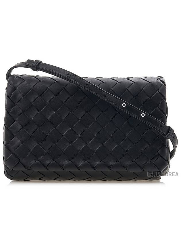 Intrecciato Cross Bag Black - BOTTEGA VENETA - BALAAN 2