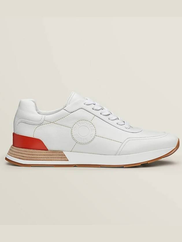 Drive Low Top Sneakers White - HERMES - BALAAN 3