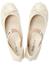 Patent Leather Ballerinas Avorio - MIU MIU - BALAAN 3