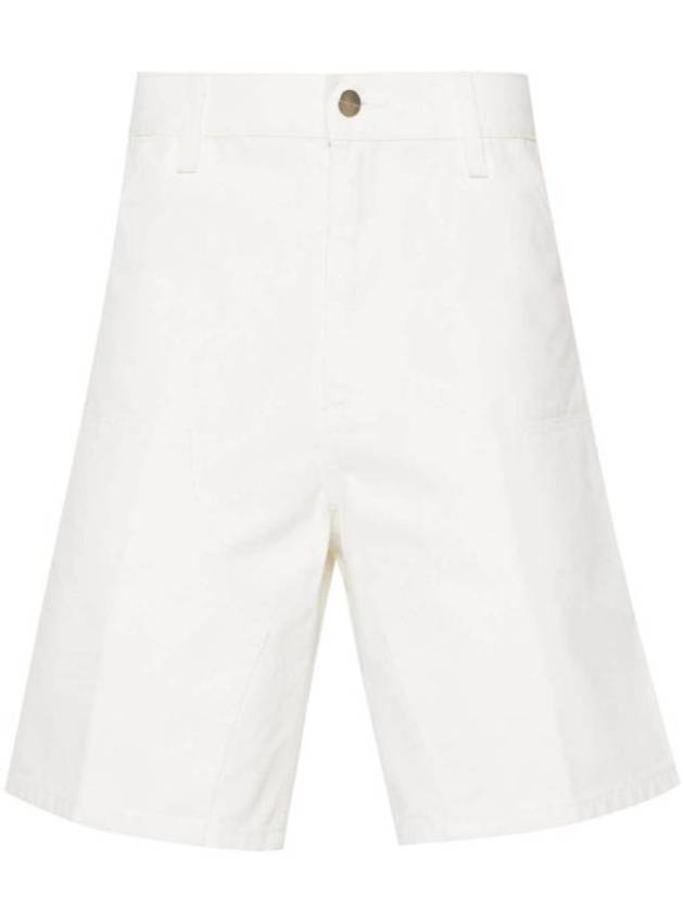 Double Knee Shorts White - CARHARTT WIP - BALAAN 2