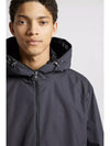 Traversier Hooded Jacket Black - MONCLER - BALAAN 7