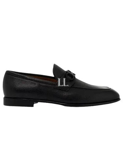 Men's Penny Calfskin Loafers Black - SALVATORE FERRAGAMO - BALAAN 2