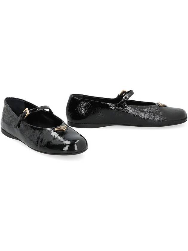 leather ballerina shoes 1F793NF005H27 - PRADA - BALAAN 4