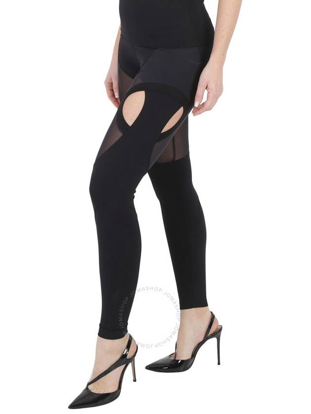 cutout panel leggings - BURBERRY - BALAAN 3