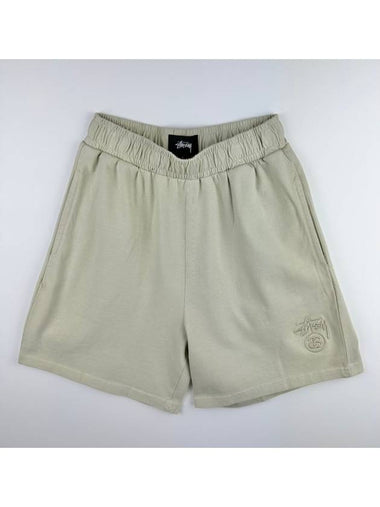 AU Australia BALDWIN HW Rugby Shorts ST125614 Cement WOMENS - STUSSY - BALAAN 1