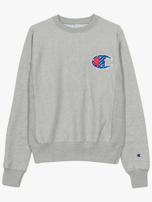 Big C logo point color sweatshirt GF70 Y07472 - CHAMPION - BALAAN 3