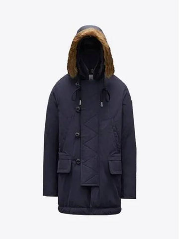 1C00034 57540 742 ROLLAND Roland padded jacket navy - MONCLER - BALAAN 1