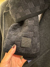 Neo Petit Damier Scarf Dark Grey - LOUIS VUITTON - BALAAN 5