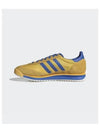 SL 72 RS Leather Low Top Sneakers Yellow - ADIDAS - BALAAN 1