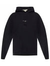 Reverse Logo Hooded Top Black - ACNE STUDIOS - BALAAN 2