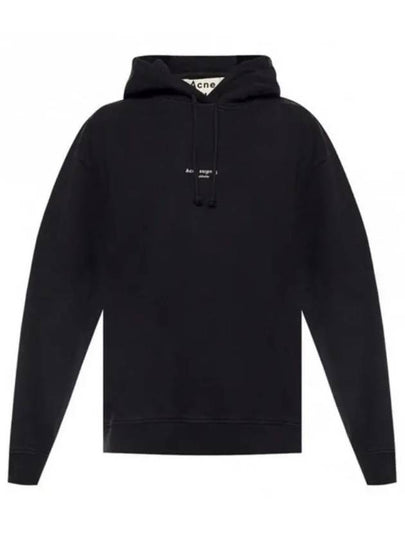 Reverse Logo Hooded Top Black - ACNE STUDIOS - BALAAN 2