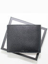 GG Interlocking Two Tone Half Wallet Black - GUCCI - BALAAN 4