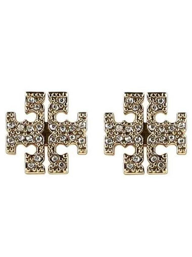 Women s Kira Pave Stud Earrings 270602 - TORY BURCH - BALAAN 1