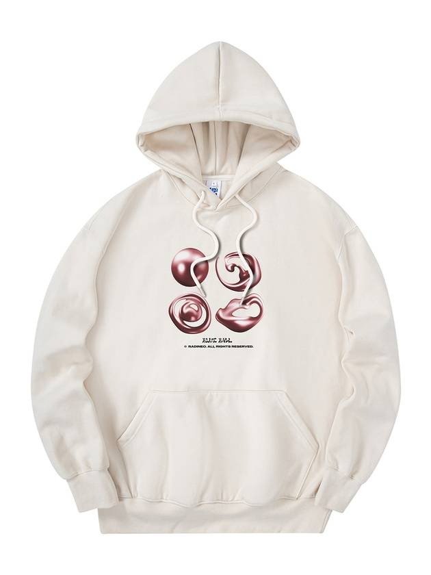 Blue Ball Hoodie Cream - RADINEO - BALAAN 1