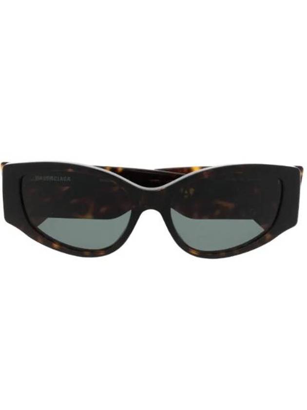 Eyewear Logo Print Biker Sunglasses BB0258S - BALENCIAGA - BALAAN 1