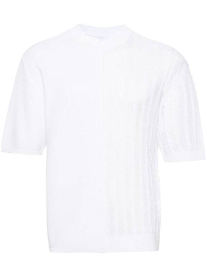 Short Sleeve T-Shirt 245KN423 2379 110 OFfwHITE - JACQUEMUS - BALAAN 2