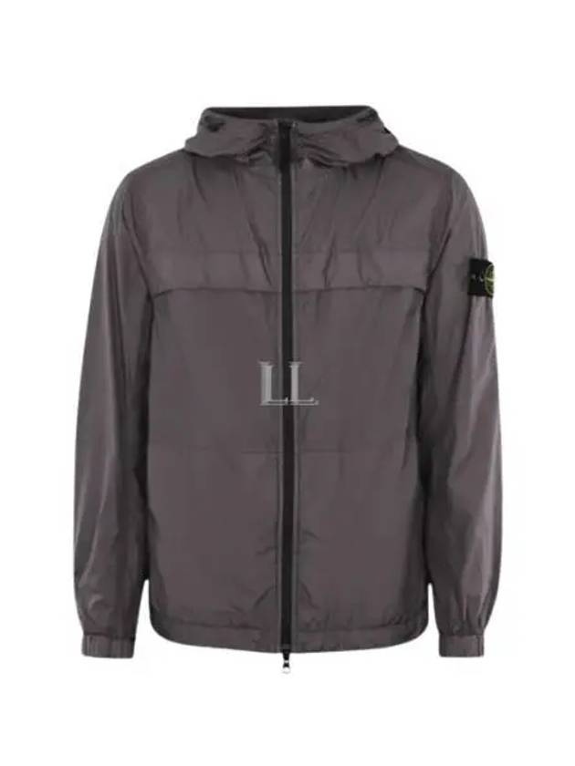 Crinkle Reps Hooded Jacket Brown - STONE ISLAND - BALAAN 2