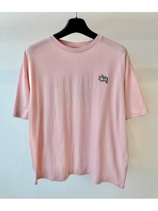 AU Australia OFFSET GRAFFITI RELAXED TShirt ST131007 Washed Pink WOMENS - STUSSY - BALAAN 1