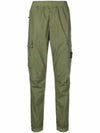 Men's Tella Paracadute Regular Fit Cargo Pants Khaki - STONE ISLAND - BALAAN 1